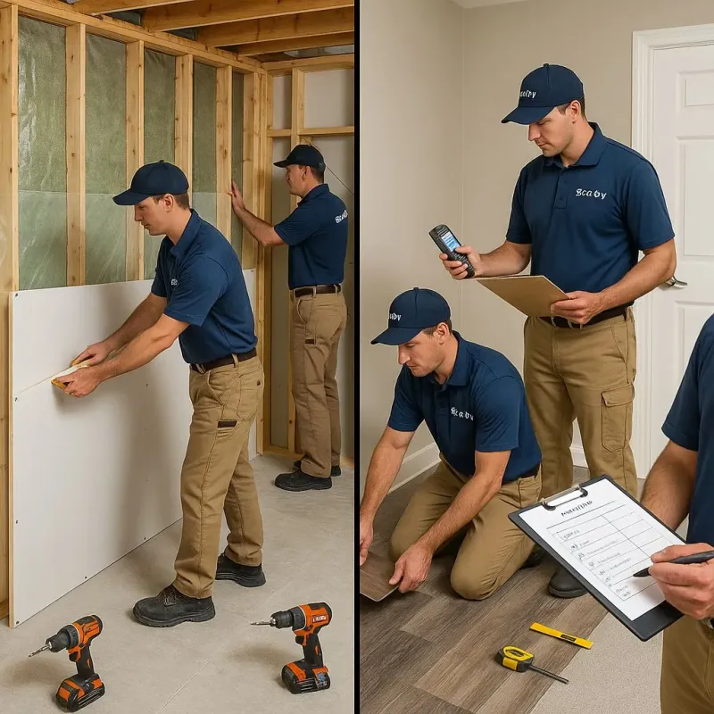 Repairs and Reconstruction process in Sachse, TX